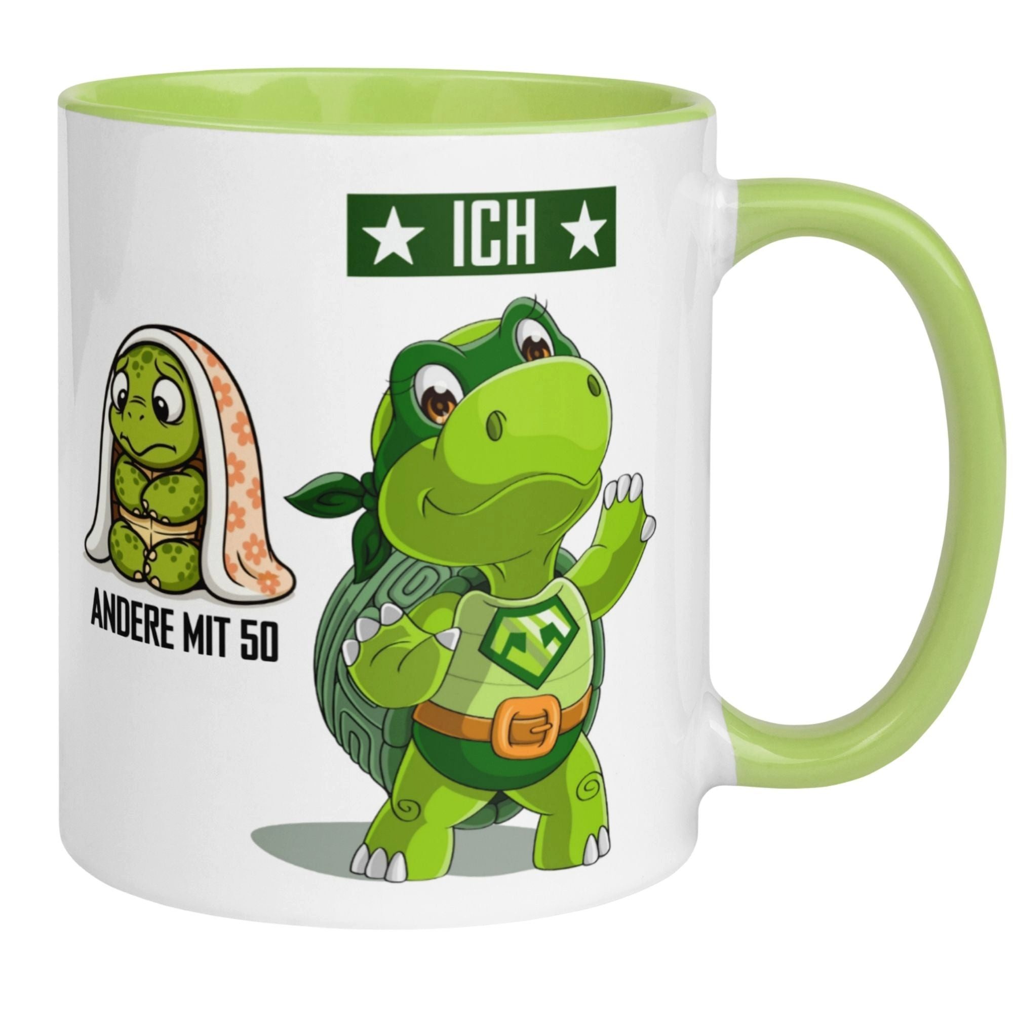 Momentals Tasse 50 Geburtstag Mann Frau – Andere mit 50 und Ich – Geburtstagsgeschenk, Gratis Versand · Links-&Rechtshänder · Spülmaschinenfest