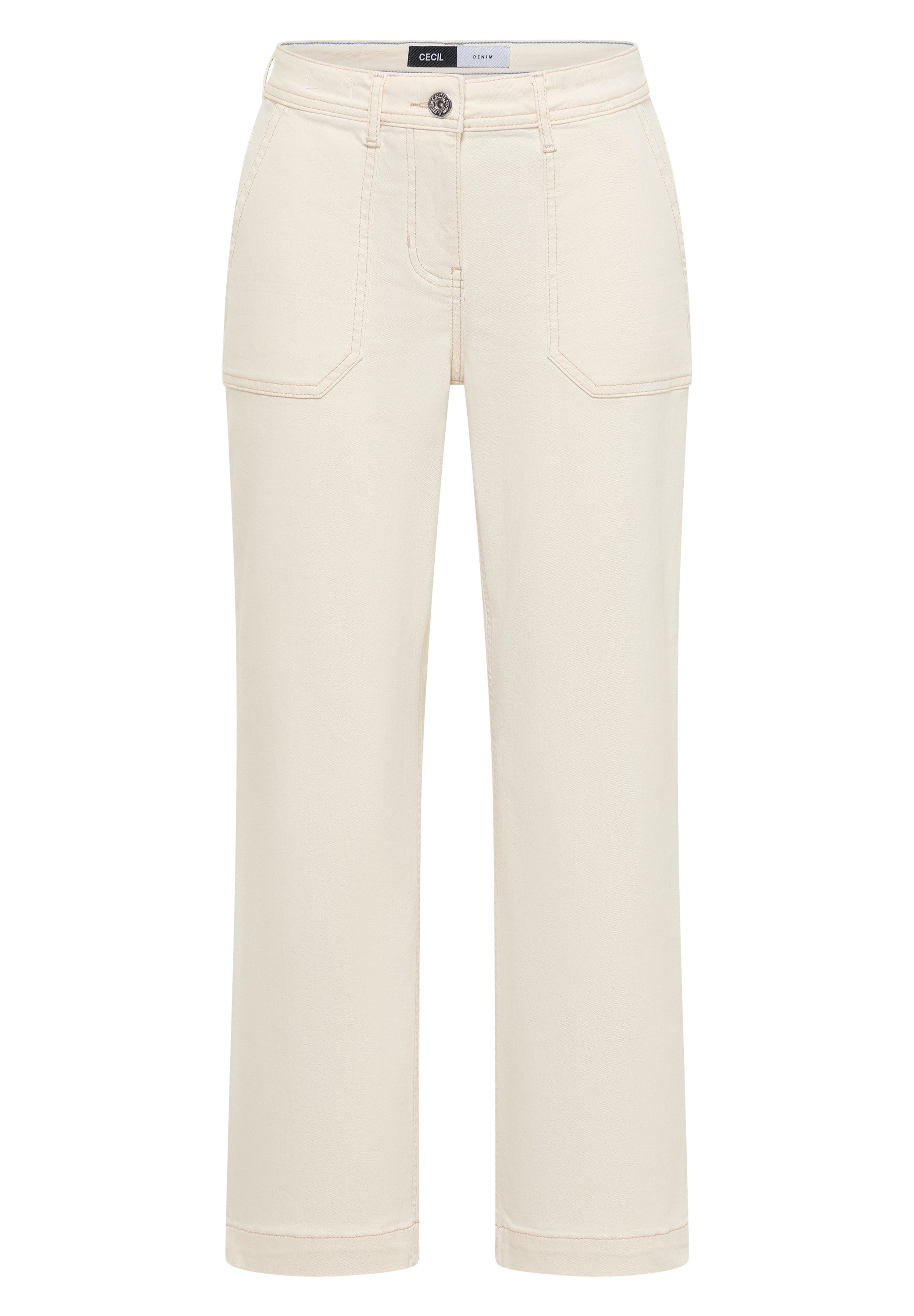 CECIL 5-Pocket-Jeans Patch Pocket Jeans