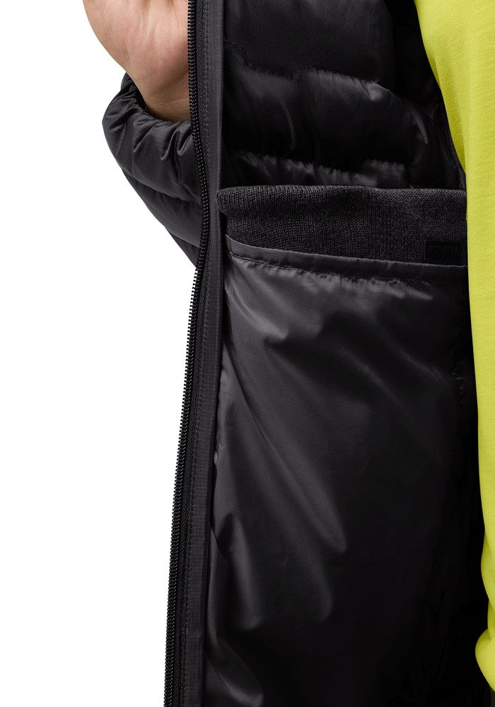 Jack Wolfskin Daunenjacke PASSAMANI DOWN HOODY M RDS wind- und wasserdicht, mit wasserabweisenden Reißverschlüssen – Bild 3 von 5