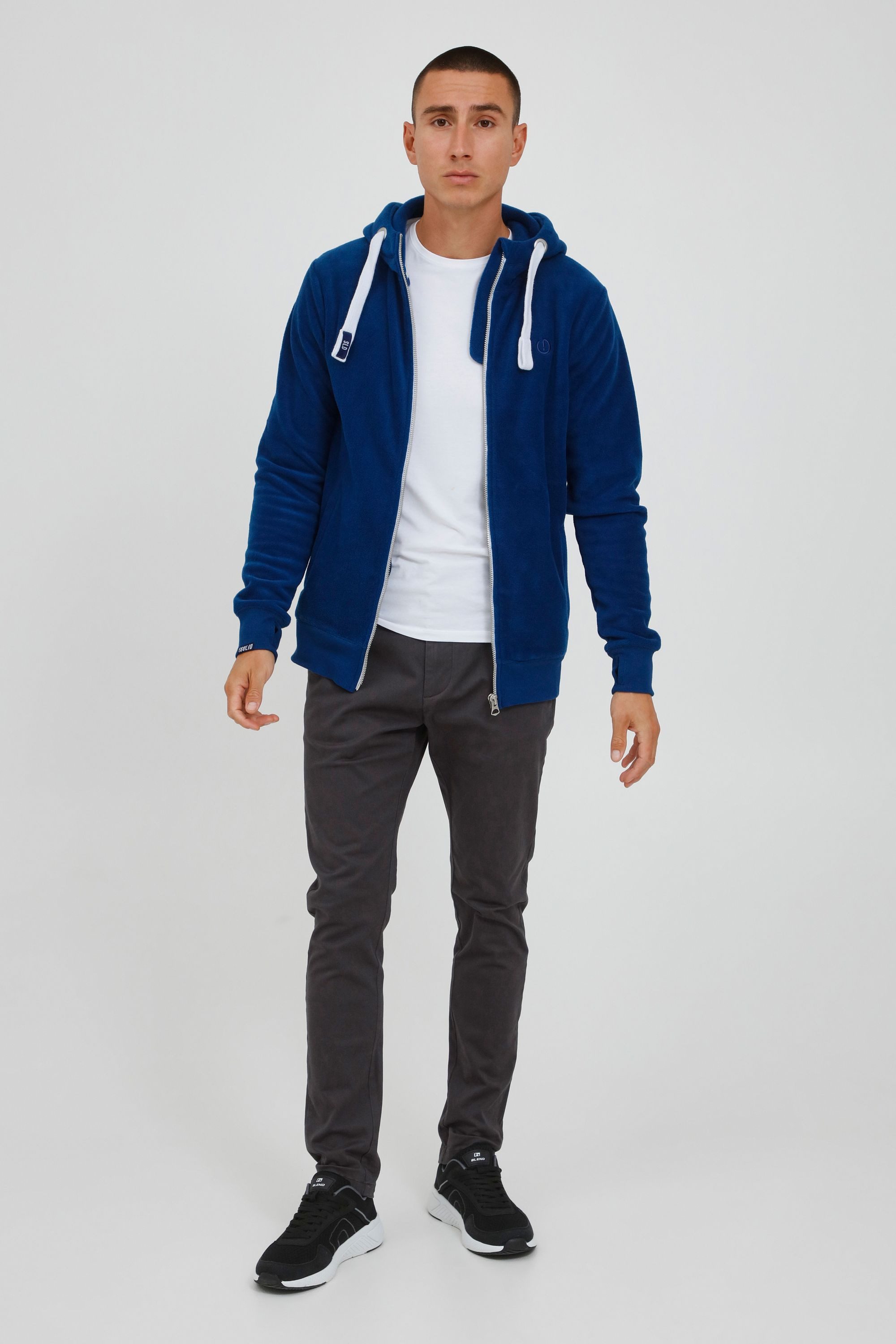 !Solid Fleecejacke SDLoki Sweatshirtjacke mit hochabschließendem günstig online kaufen