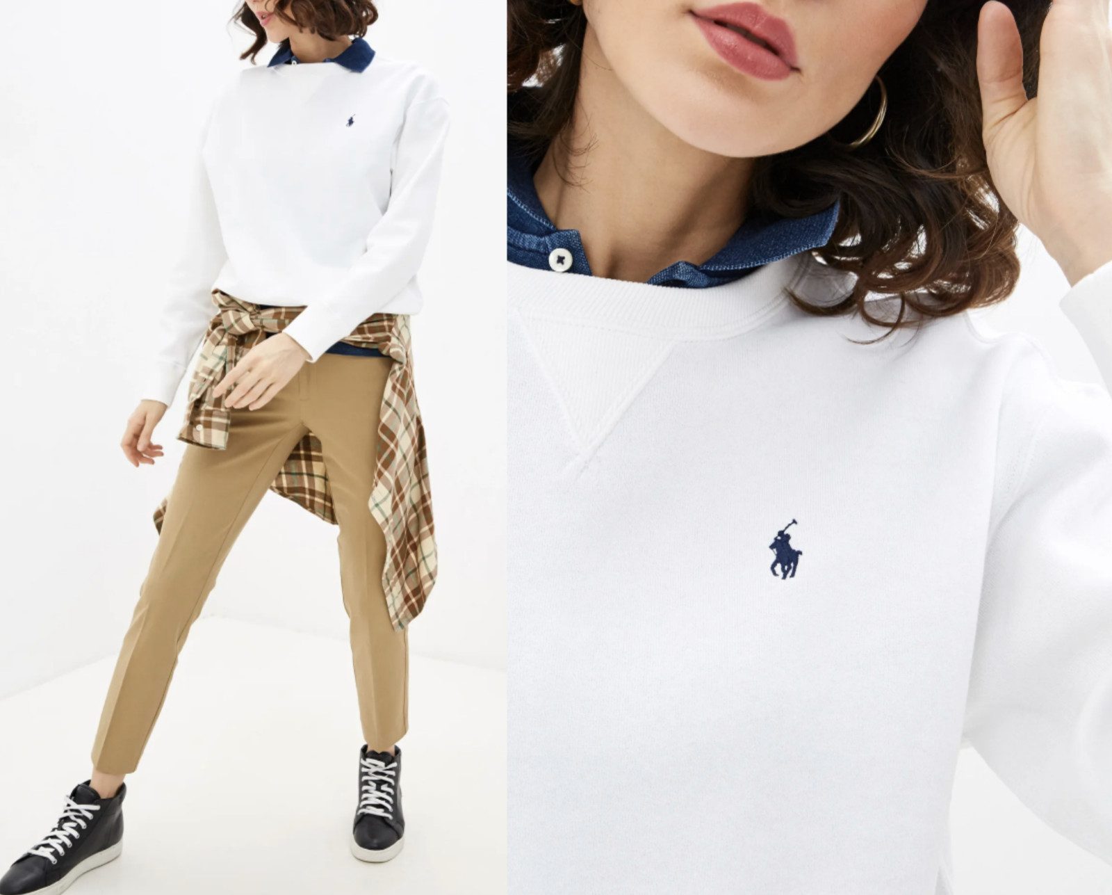 Ralph Lauren Sweatshirt POLO RALPH LAUREN Retro Pony Fleece Sweatshirt Sweater Jumper Пуловери