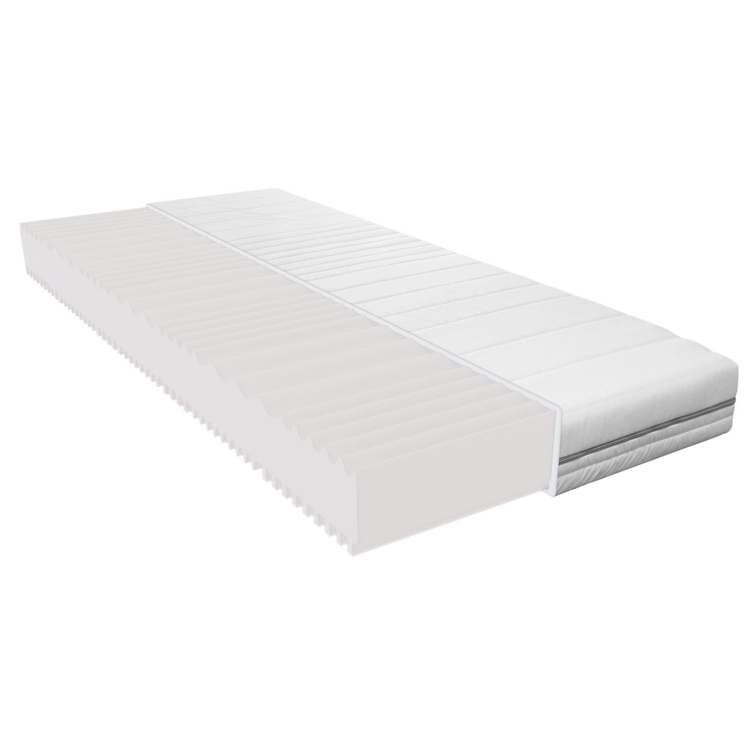 Kaltschaummatratze Ergonomische 7 Zonen Kaltschaummatratze, Schlafhafen, 15 günstig online kaufen