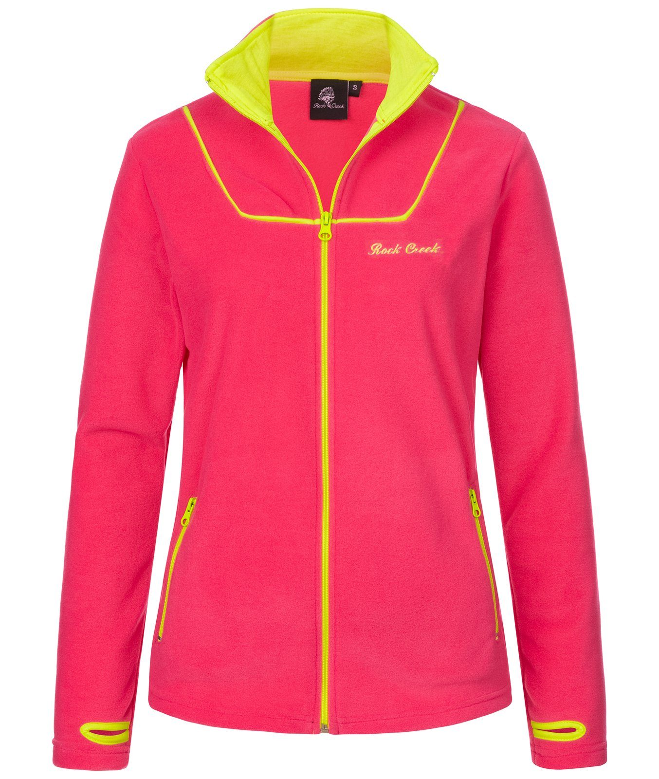 Rock Creek Fleecejacke Damen Fleecejacke Übergangsjacke günstig online kaufen