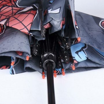 Spiderman Taschenregenschirm Spiderman Faltbarer Regenschirm Grau Ø 92 cm