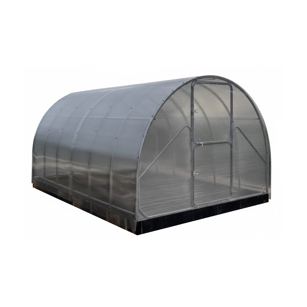 Schober Gewächshaus GAUDI Stahl-Gewächshaus, B 3,14 × H 2,02 m, in 4–12 m Länge erhältlich, BxTxH: 800 x 314 x 210 cm