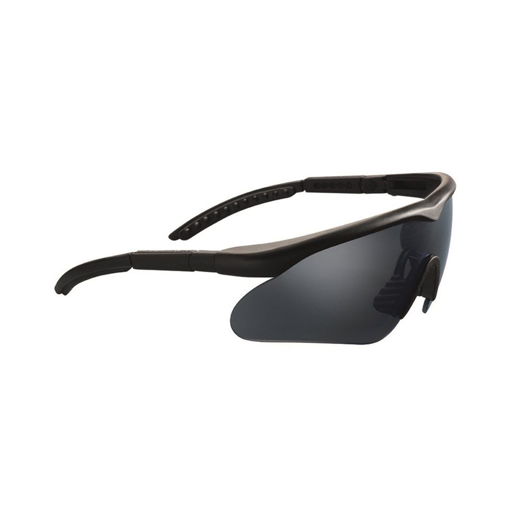 SWISS EYE® Fahrradbrille SCHUTZBRILLE SWISS EYE® RAPTOR, Antifog/Antiscratch-Beschichtung schwarz