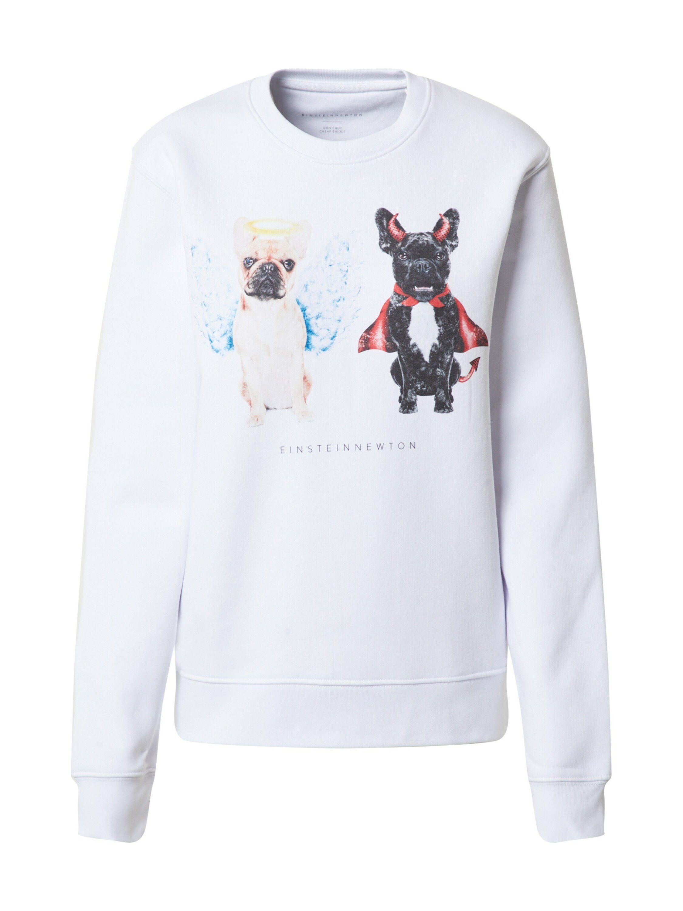Good NEWTON (1-tlg) Details & Plain/ohne EINSTEIN Klara Geist Dogs Sweatshirt