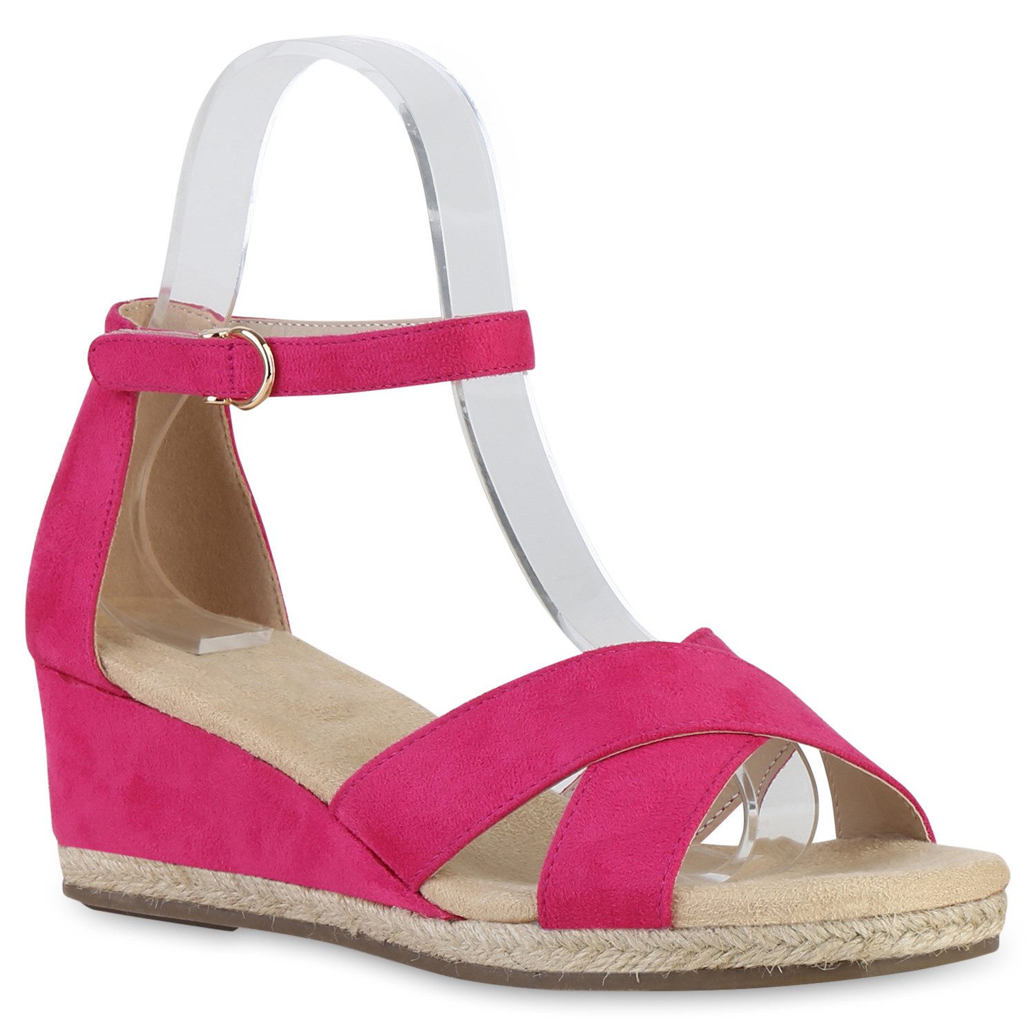 VAN HILL 841127 Keilsandalette Schuhe