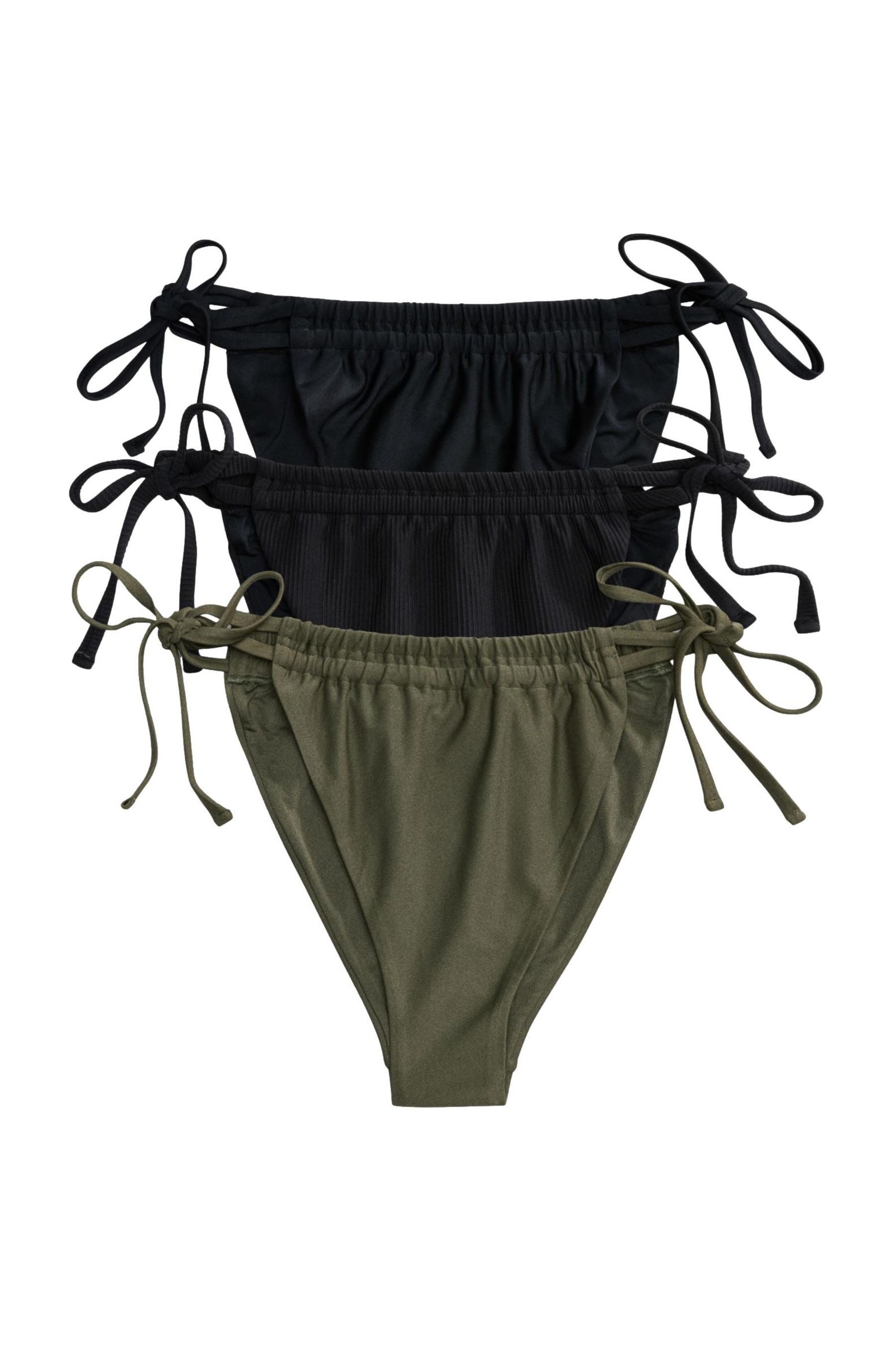 The Set Bikini-Hose The Set Bikinihose mit hohem Beinschnitt, 3er-Pack (3-St)