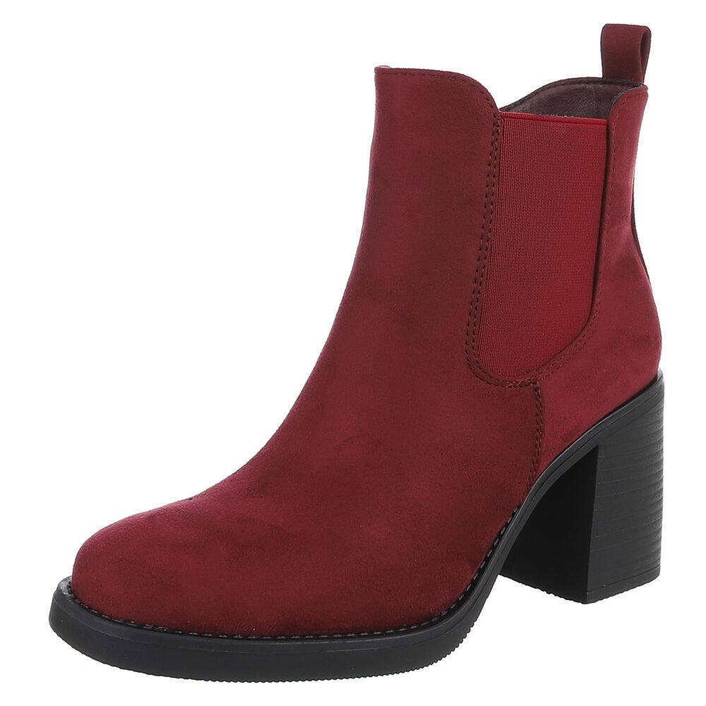Ital-Design Eleganter Chelsea-Boot mit elastischem Einsatz und Sohle High-H günstig online kaufen