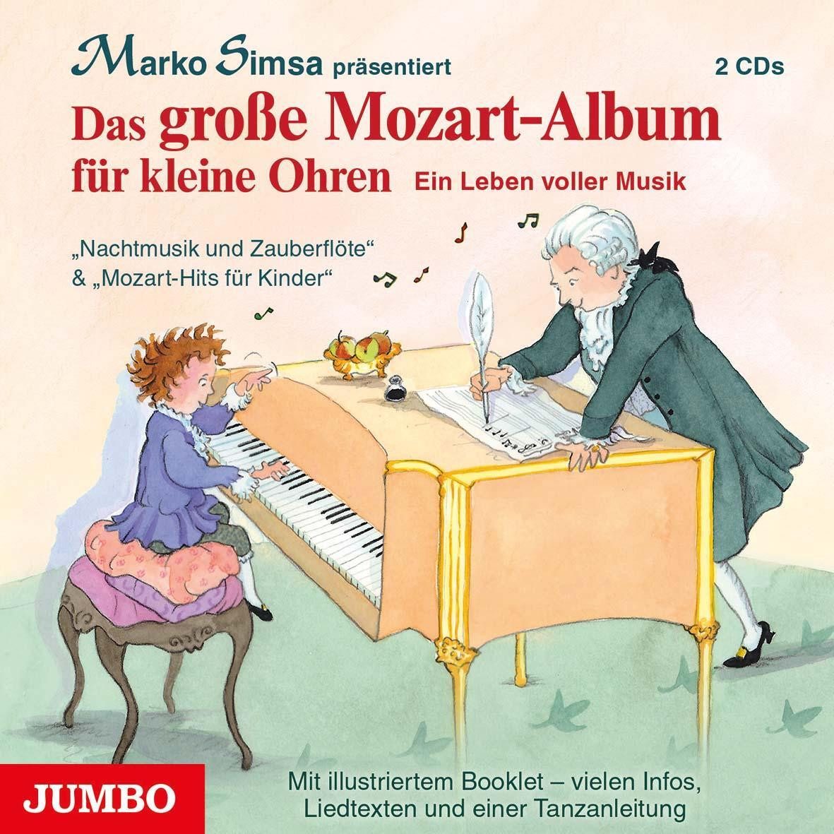 JUMBO Verlag Hörspiel Das große Mozart-Album für kleine Ohren