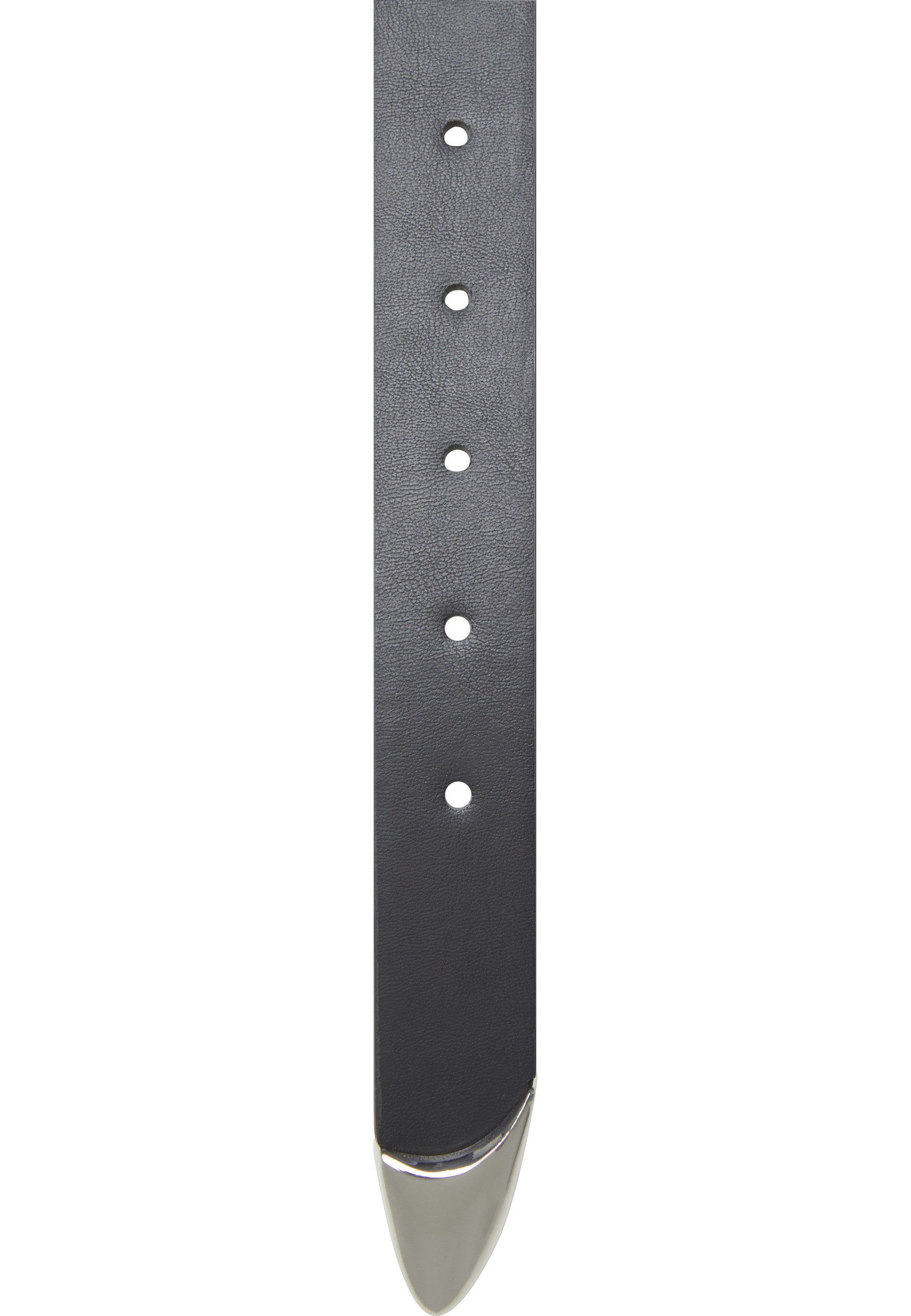 URBAN CLASSICS Synthetikgürtel Urban Classics Chunky Buckle Loop Synthetic Leather Belt