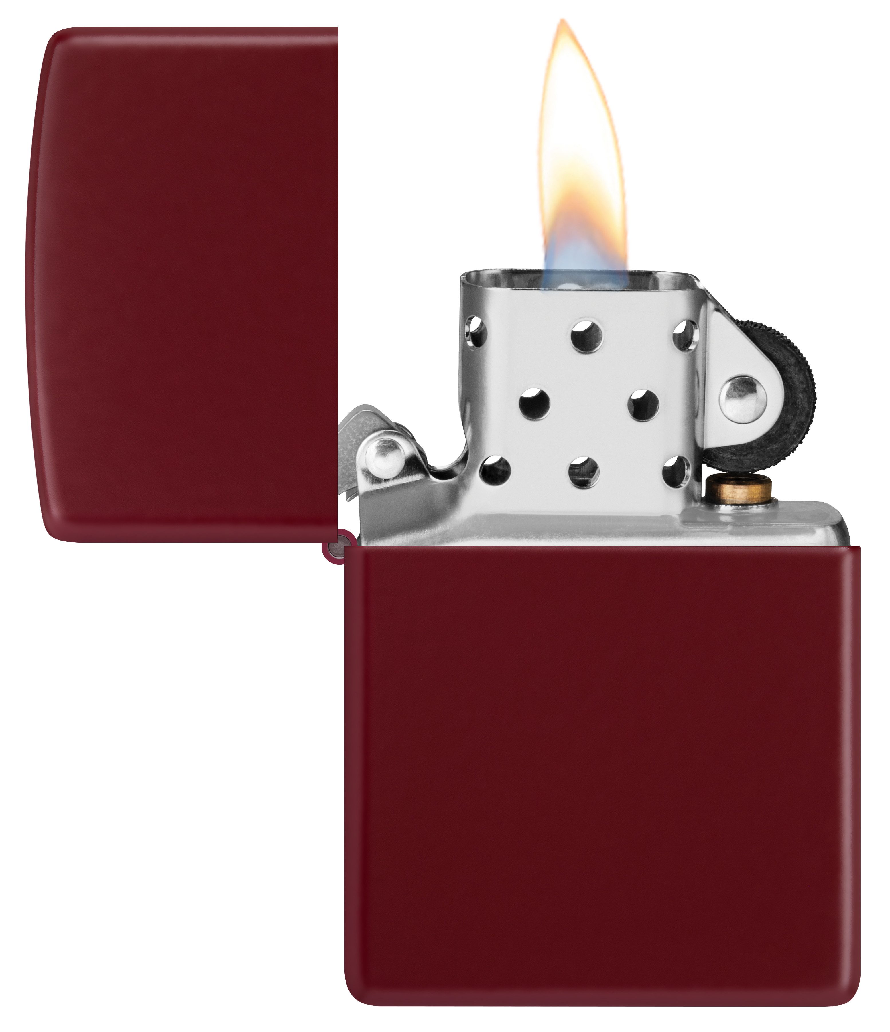 Zippo Feuerzeuge Zippo Sturmfeuerzeug - Base Model - Nachfüllbar Windfest Geschenkbox