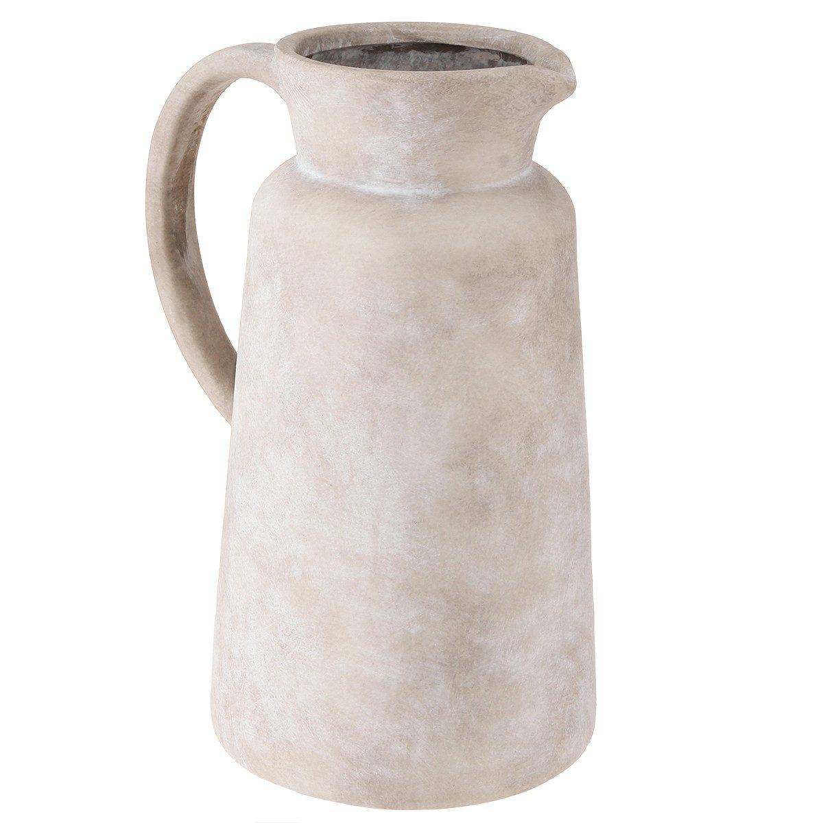 Viana Übertopf Deko Krug Keramik Beige günstig online kaufen