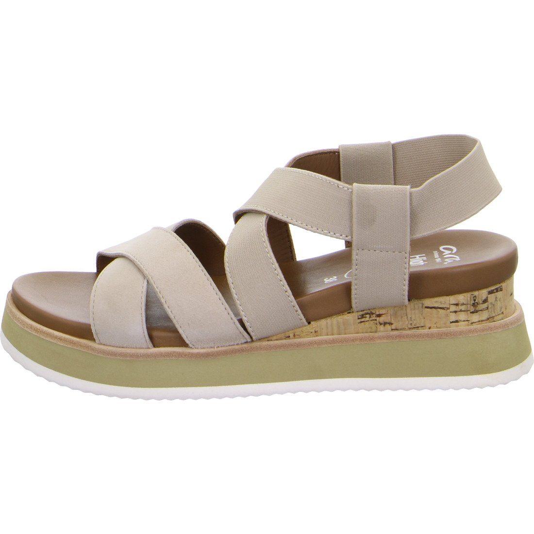 Sandalette Valencia Sandalette - Materialmix Schuhe, beige Ara 047924 Ara