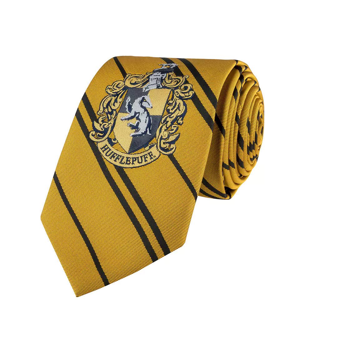 Cinereplicas Krawatte Harry Potter - Krawatte Hufflepuff (1-St)