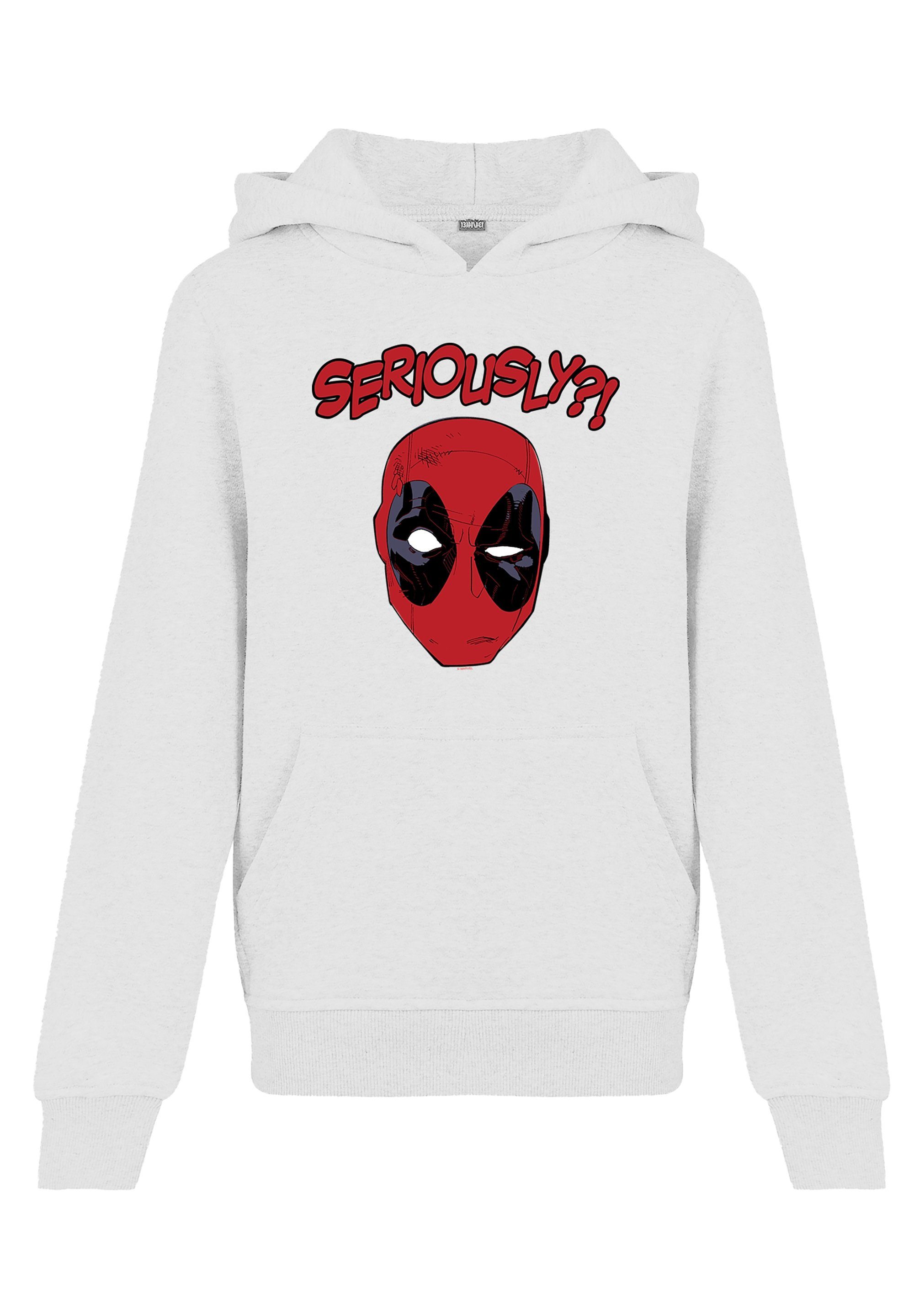 Seriously Print Kapuzenpullover F4NT4STIC weiß Deadpool Marvel