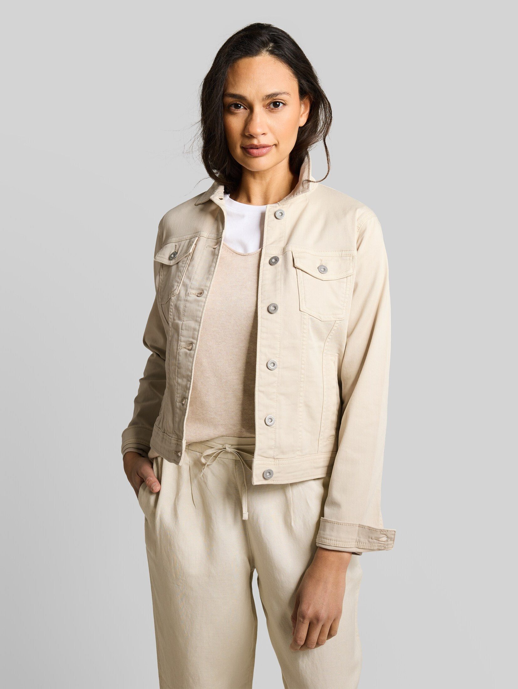 TOM TAILOR Jeansjacke Jacken Jeansjacke mit Eingriffstaschen