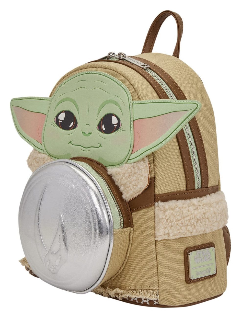 Loungefly Rucksack Star Wars: The Mandalorian by Loungefly Mini-Rucksack Grogu & Anzellan
