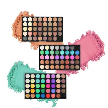 Scheiffy Lidschatten-Palette 120 Farben Lidschattenpalette, Makeup Lidschattenpalette, Augenpalette, Bühnen-Makeup Cosplay Perlglanz-Mattes Mehrfarbiges Augen-Make-up