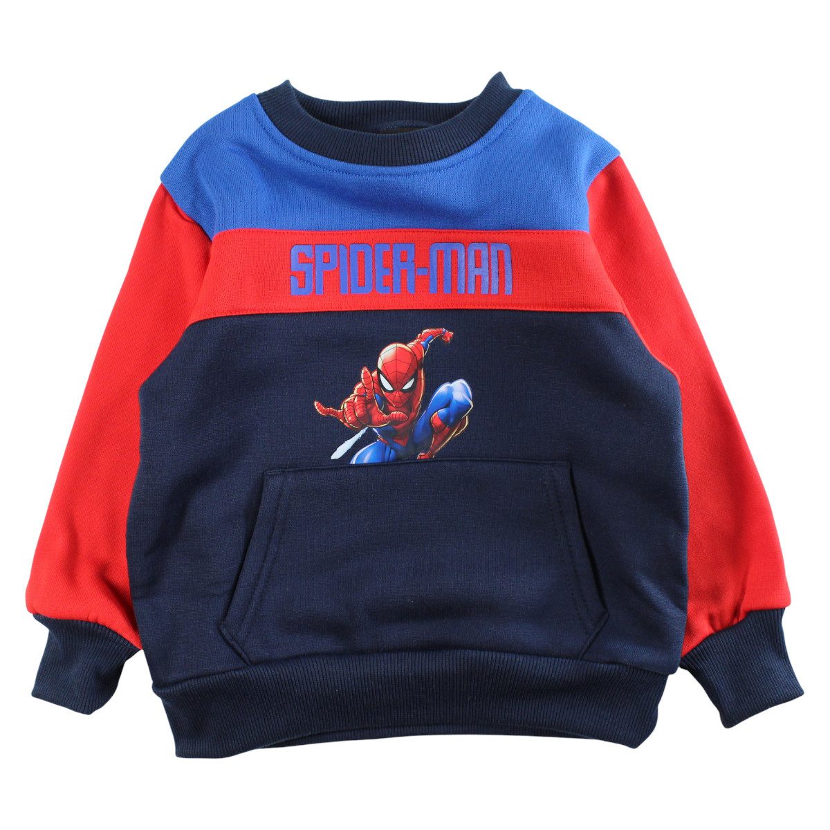 Spiderman Hoodie SPIDERMAN Jungen Kapuzensweatshirt Hoodie 2 3 4 5 6 8 Jahre