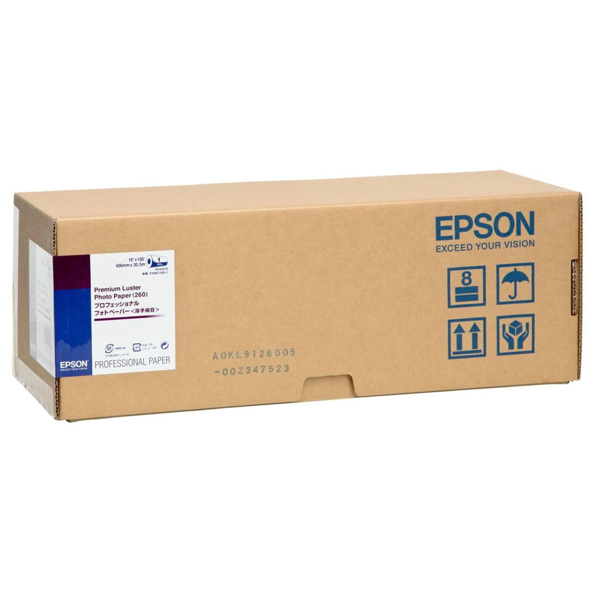 Epson Druckerpapier Premium Luster Photo Paper 40,6 cm x 30,5 m, 260 g