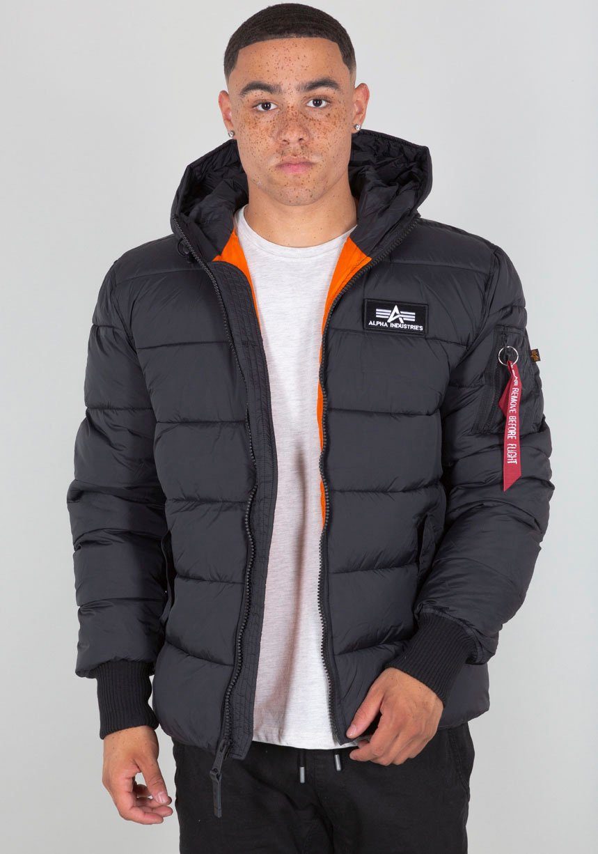 Alpha Industries Steppjacke Hooded Puffer Alpha FD Kunstfaser, regular fit