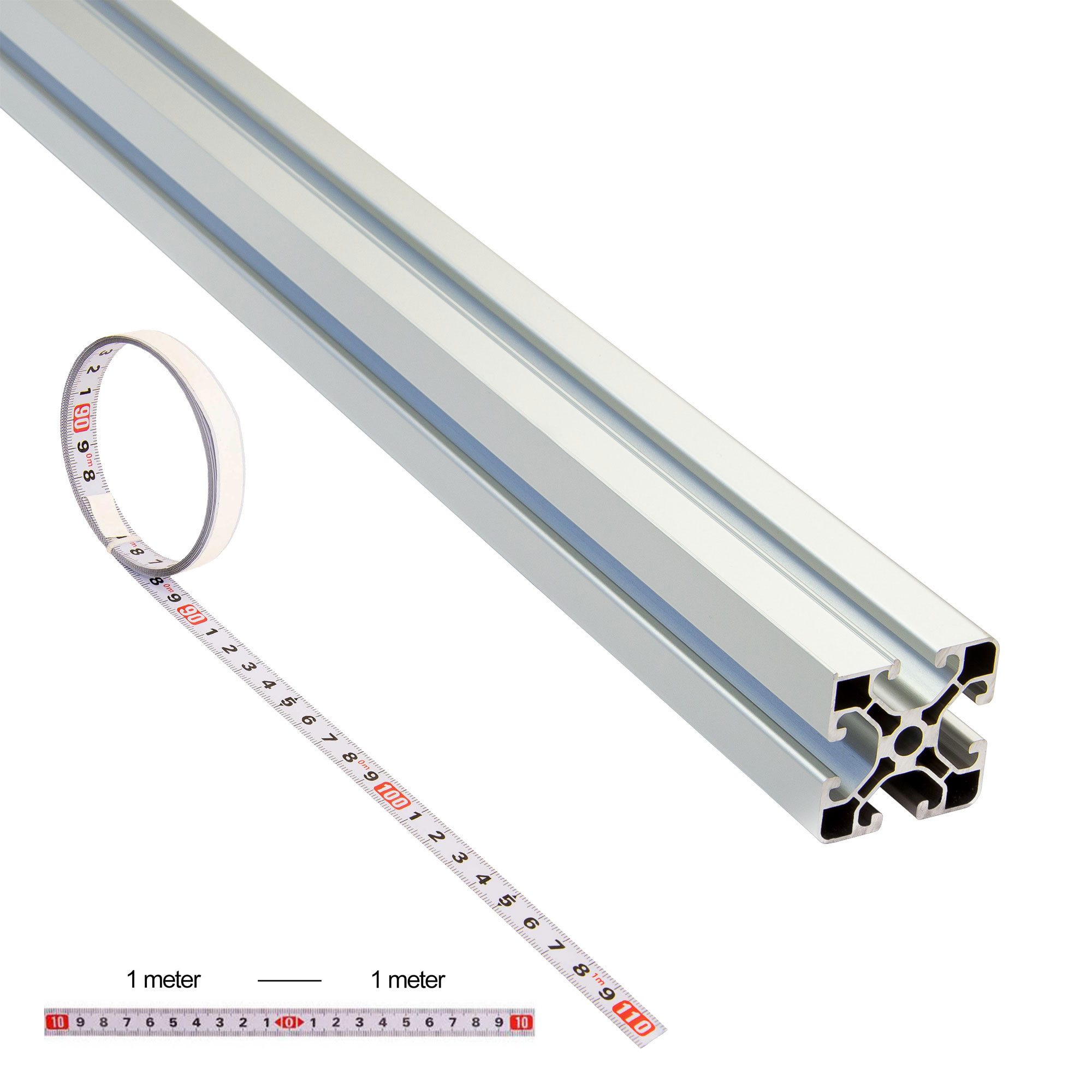 SCHMIDT systemprofile Profil Längenanschlag C 1m-1m Mitte Stahl Aluminium Anschlag Profil