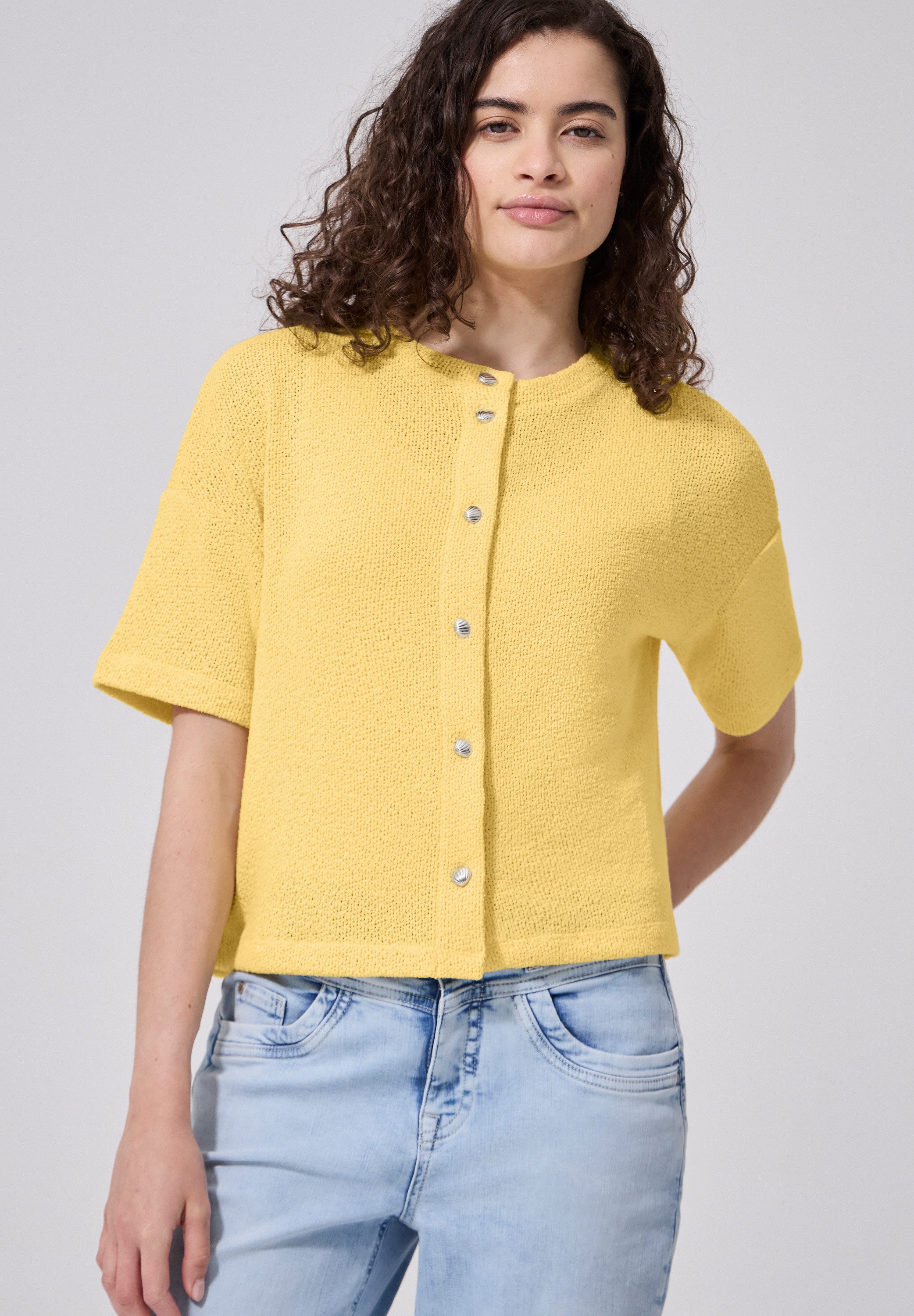 STREET ONE STUDIO Kurzjacke Feinstrick