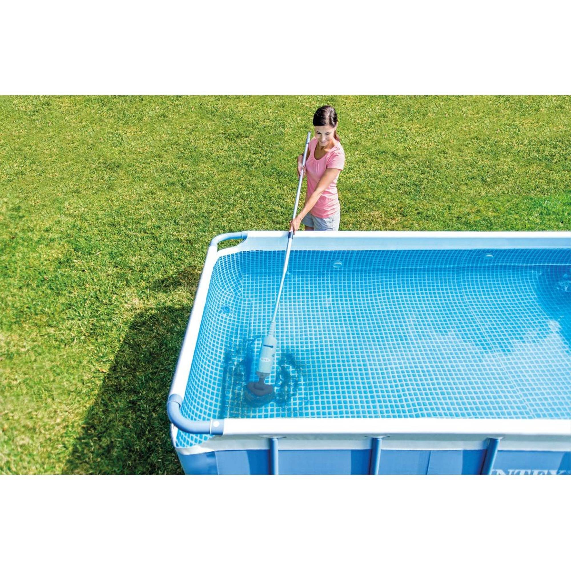 Intex Poolbodensauger Intex Bodensauger Poolreiniger Handakkusauger wied