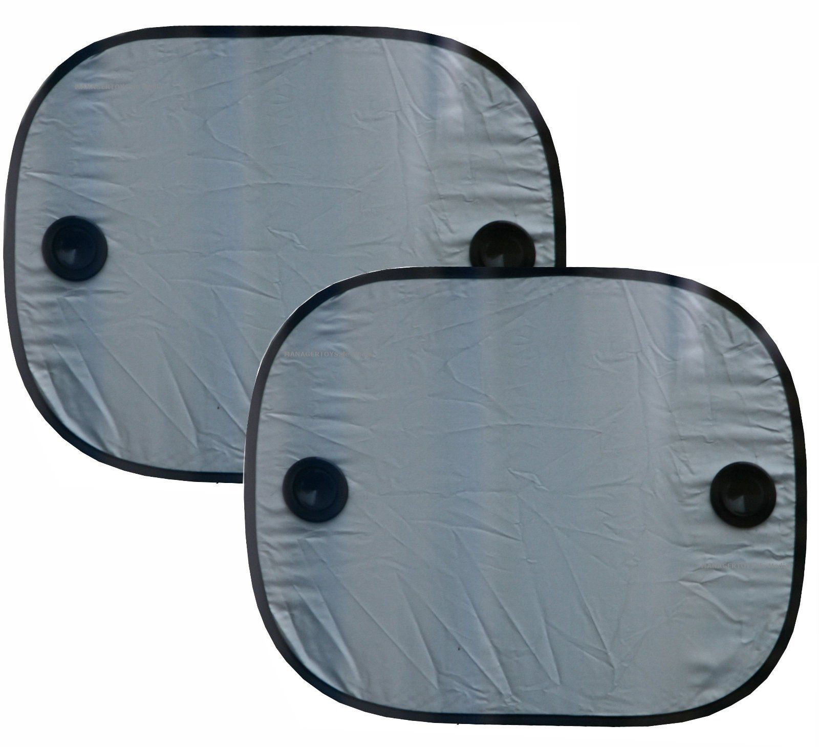 Sonnenschutz-Fensterfolie Textile Kinder Auto Sonnenblende Sonnenschutz 2 Stück Set 44 x 36 cm
