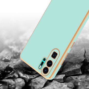 Cadorabo Handyhülle Huawei P30 PRO Huawei P30 PRO, Schutzhülle - TPU Silikon Hülle - mit Kameraschutz