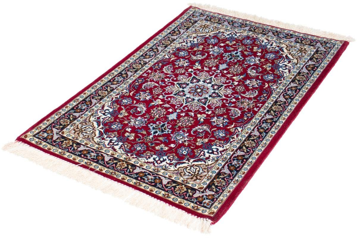Orientteppich Isfahan Trading, 6 mm Nain rechteckig, 69x109 Höhe: Orientteppich, Seidenkette Handgeknüpfter