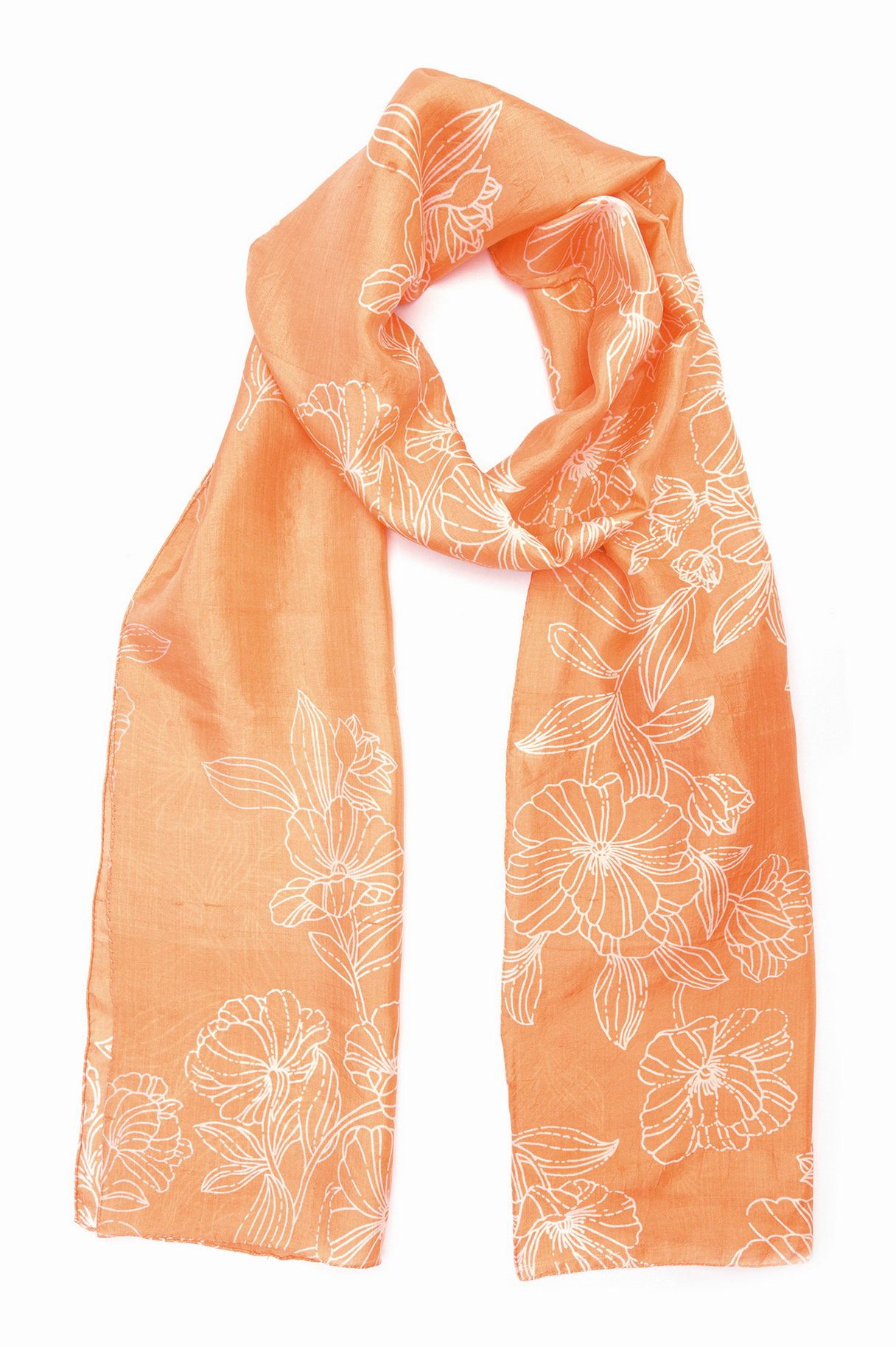 El Puente Seidenschal "Blütenskizze"