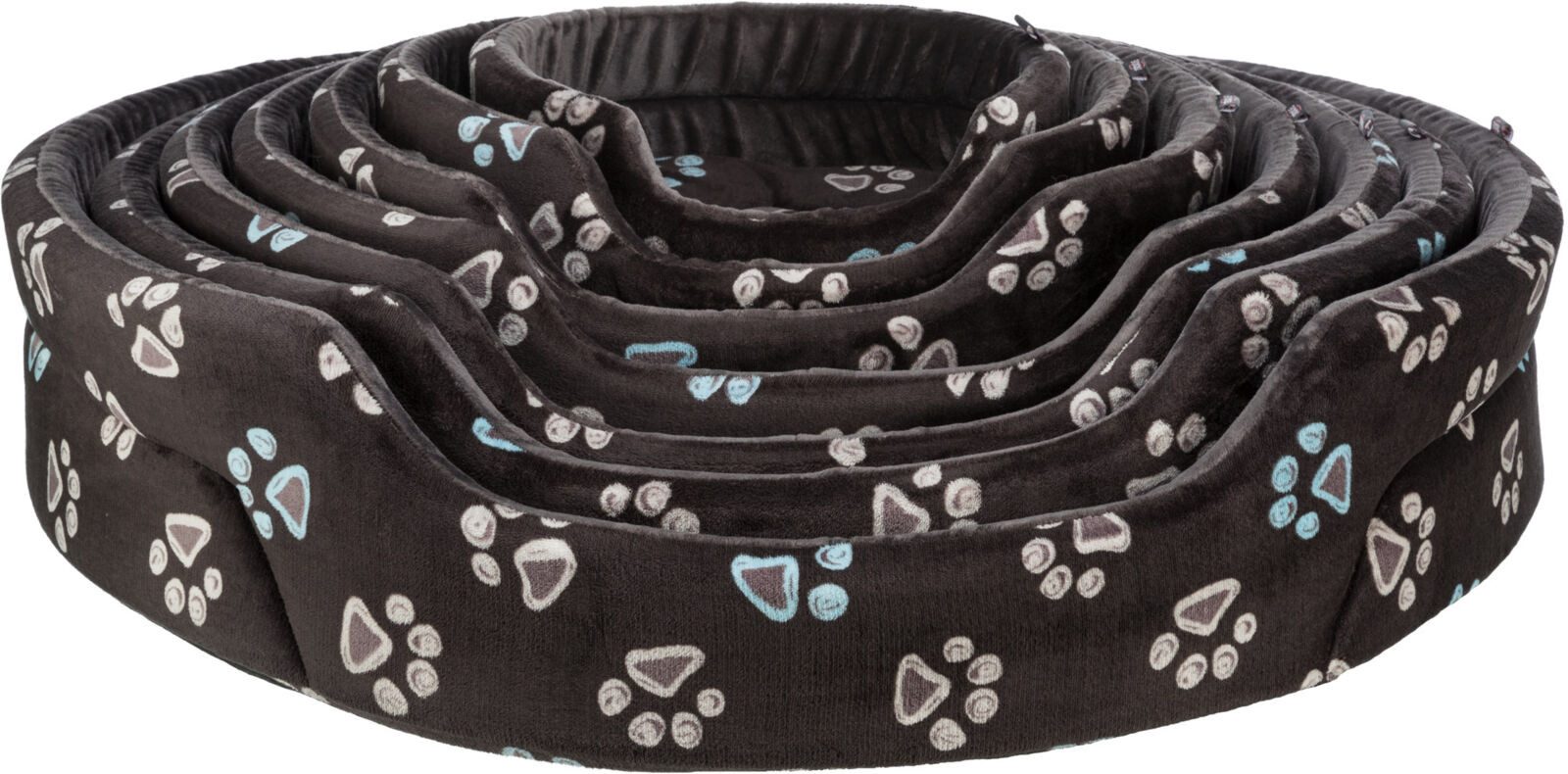 TRIXIE Hundebett Bett Jimmy Soft - taupe - 55 × 45 cm – Bild 3 von 3