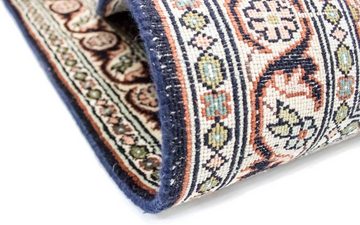 Teppich Kaschmir Seide Teppich handgeknüpft mehrfarbig, morgenland, rechteckig, Höhe: 6 mm