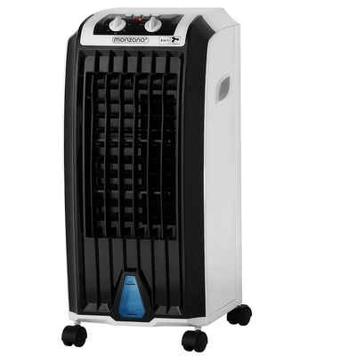 monzana Turmventilator, Aircooler 4in1 5 L Tank Timer 3 Stufen Mobiler Luftkühler