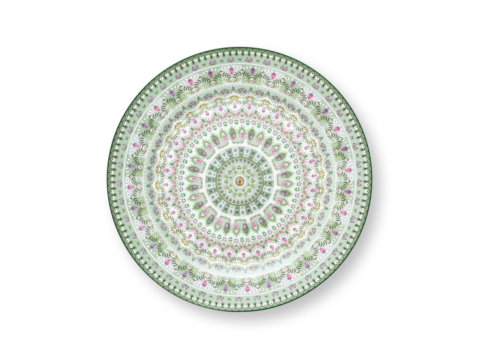PiP Studio Speiseteller Lily&Lotus Moon Delight Light Green Platzteller 32cm