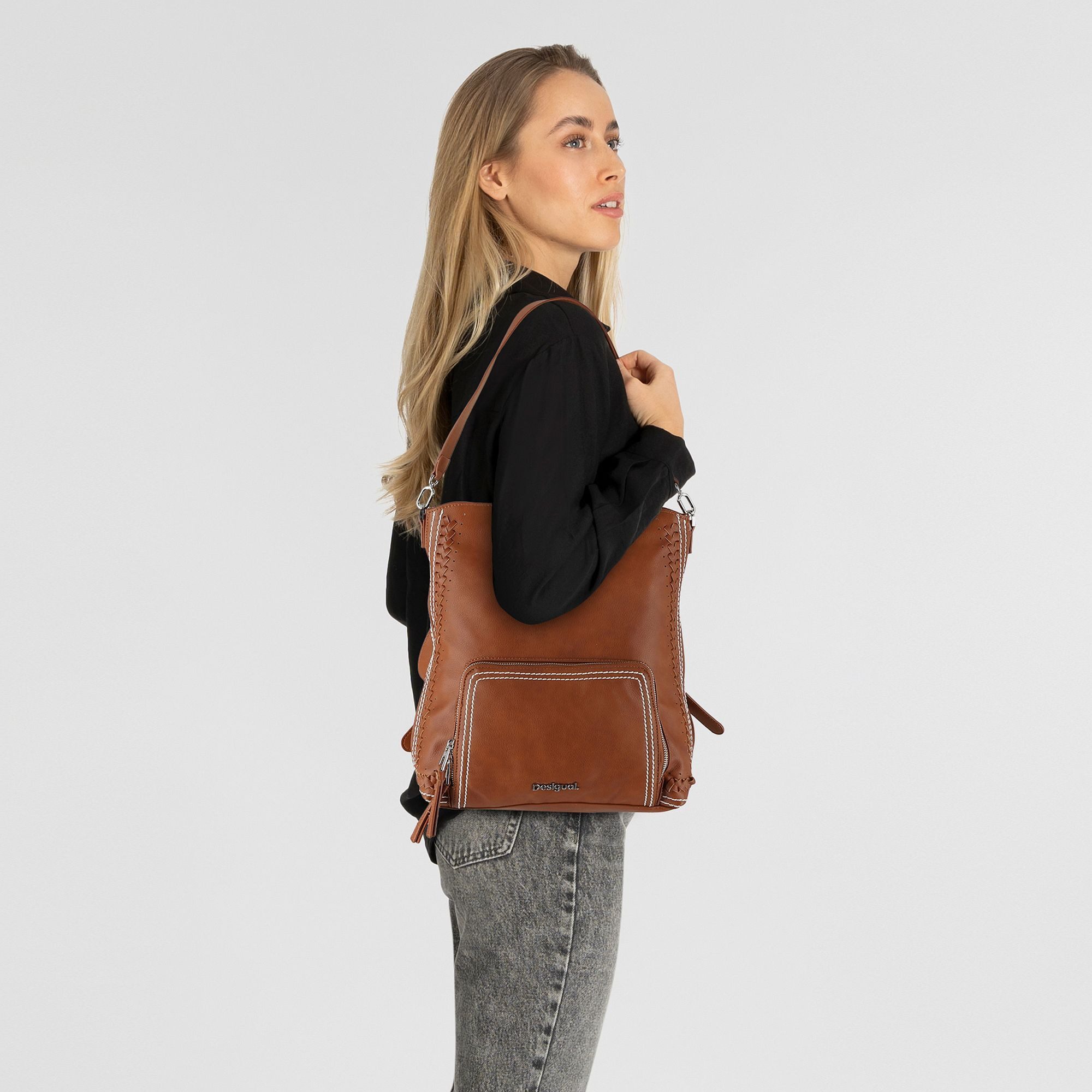 Desigual Rucksack Trama, Polyurethan
