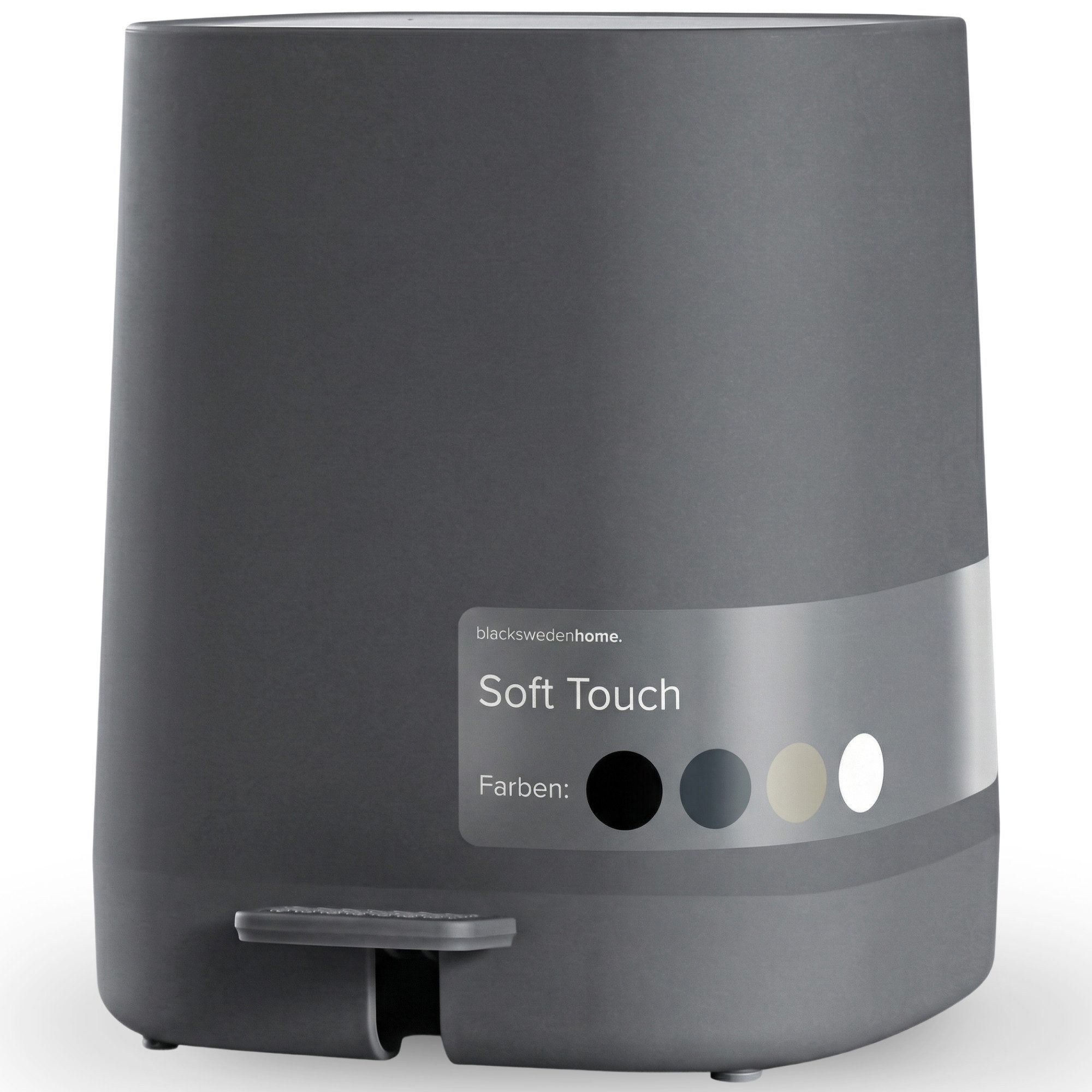 blackswedenhome. Mülleimer Bad Mülleimer - 5L mit Softclose-Deckel und Soft Touch Oberfläche, Soft Close Deckel, Soft Touch Oberfläche