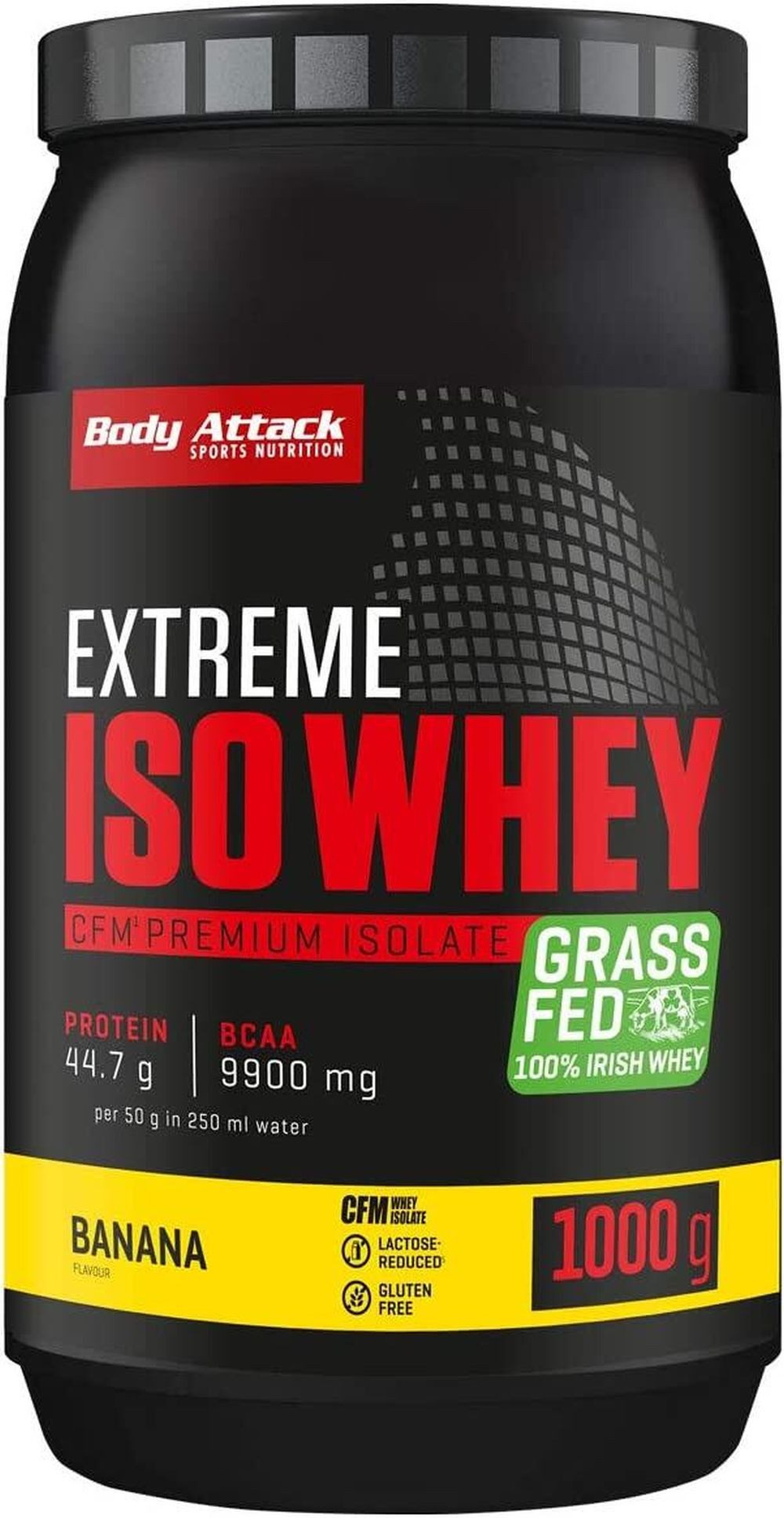 Body Attack Body Attack Extreme Iso Whey – 1000 g Pulver
