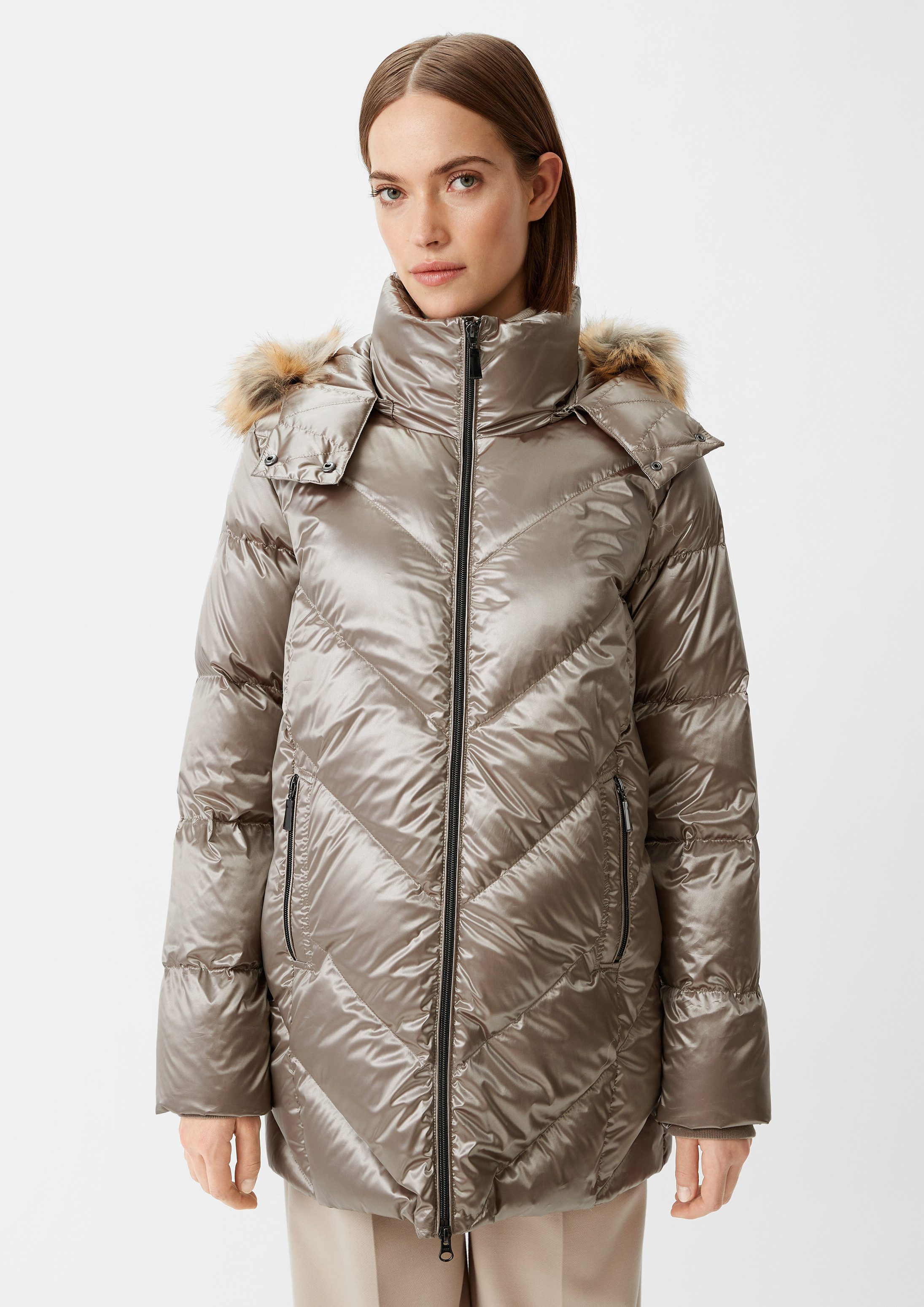 comma Outdoor-Jacke Daunenjacke mit Steppung