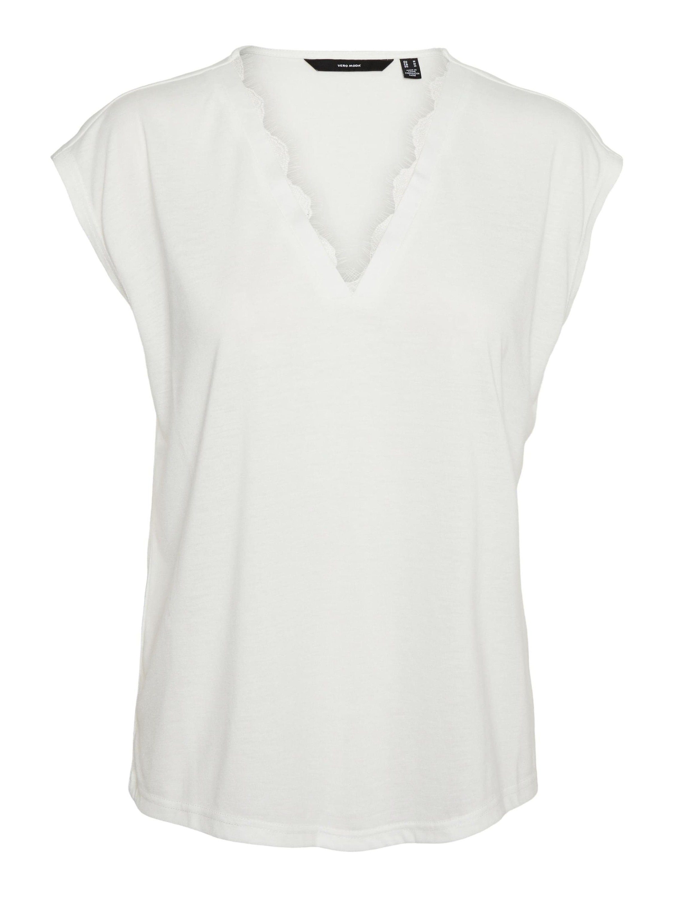 Vero Moda Kurzarmbluse Carrie (1-tlg) Plain/ohne günstig online kaufen