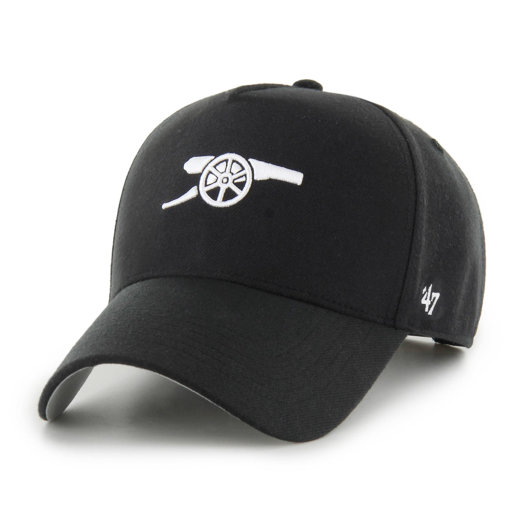 Baseball Cap '47 Brand EPL Cap Arsenal FC '47 MVP DT Snapback Black