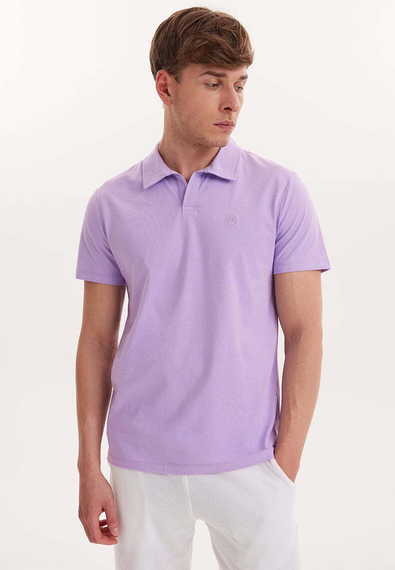 WESTMARK LONDON Poloshirt VITAL POLO (1-tlg) Lilac Breeze