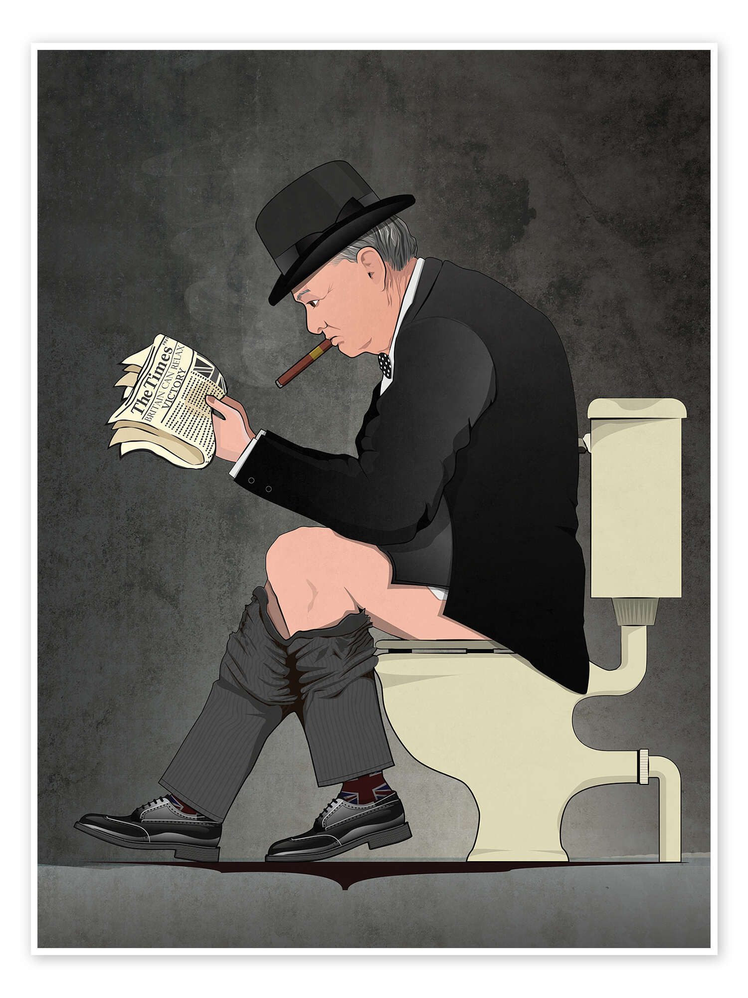 Posterlounge Poster Wyatt9, Churchill auf der günstig online kaufen