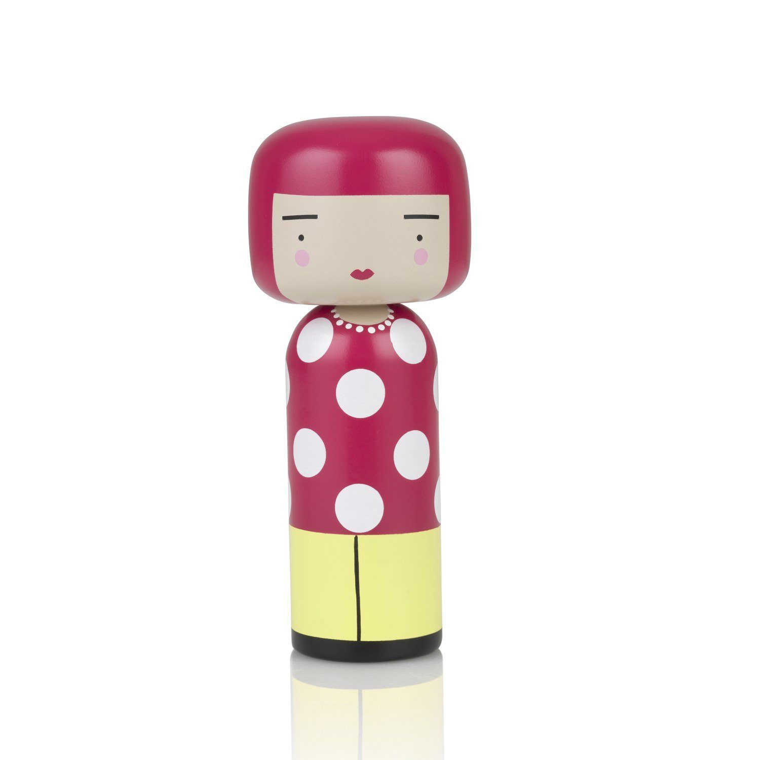 Kokeshi Lucie Kaas Dekofigur Dot Doll Sketch.Inc