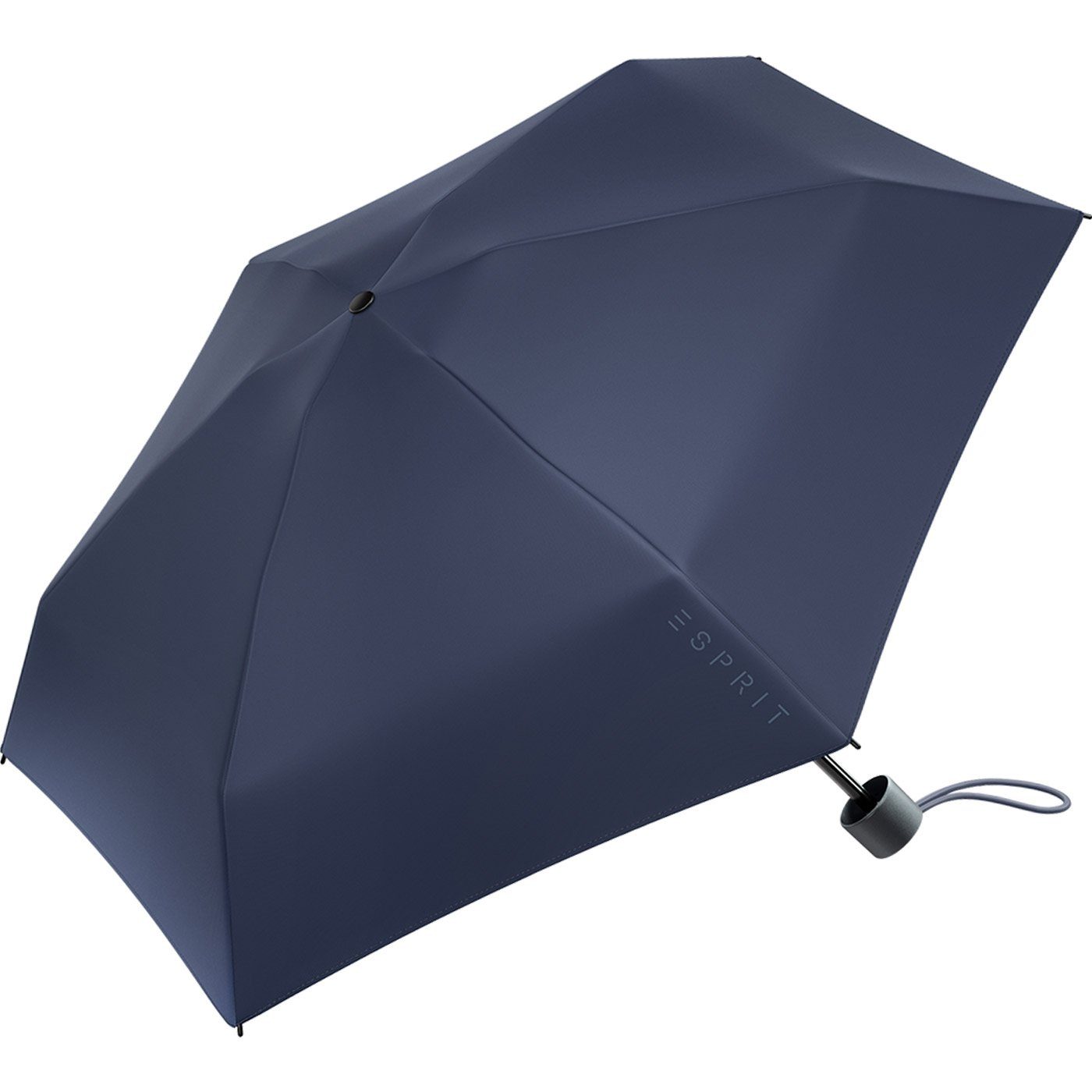 sehr navy Mini Esprit Taschenregenschirm Super Schirm klein Petito und leicht, winzig