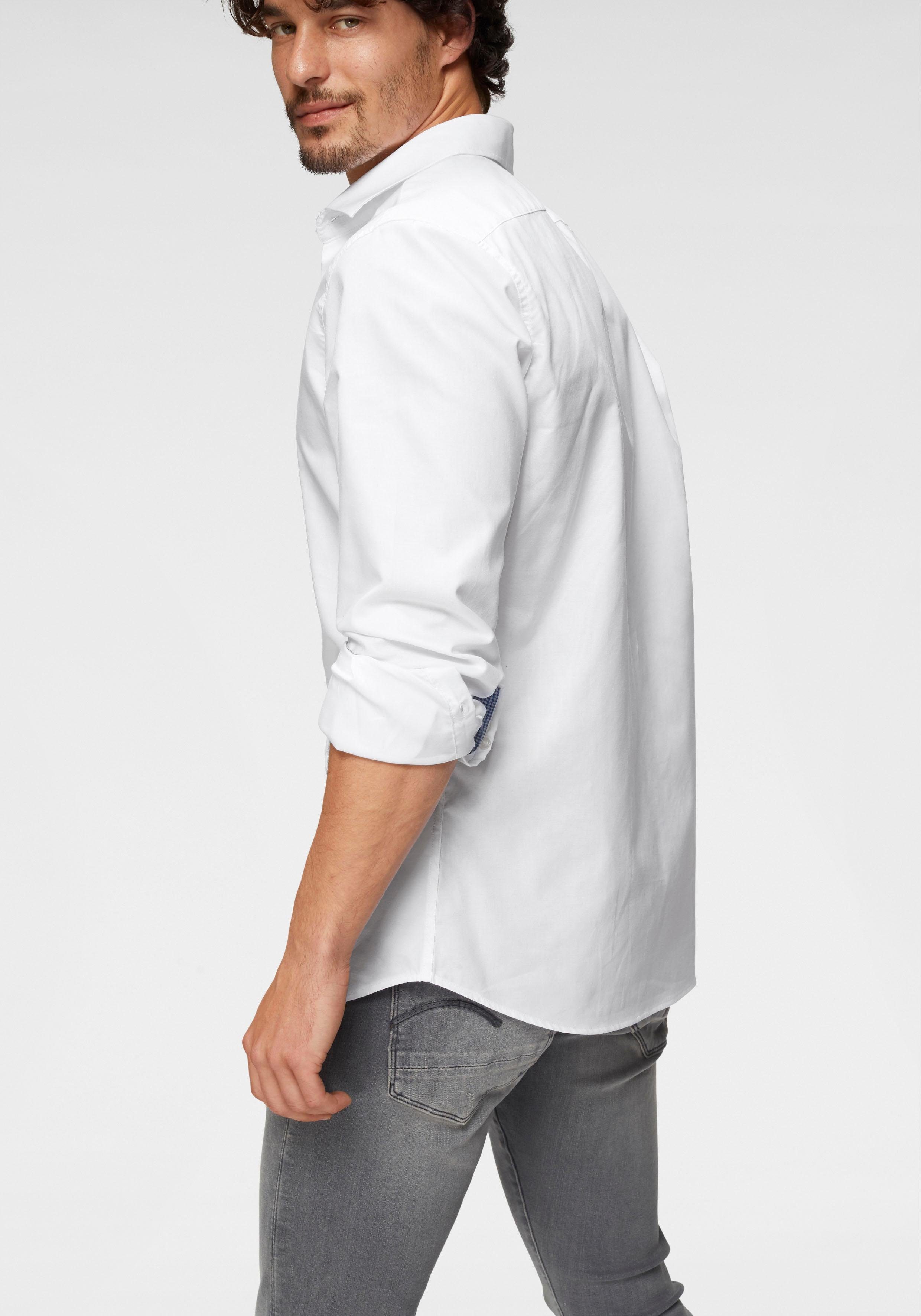 SELECTED HOMME Langarmhemd SLHSLIMNEW-MARK SHIRT LS günstig online kaufen