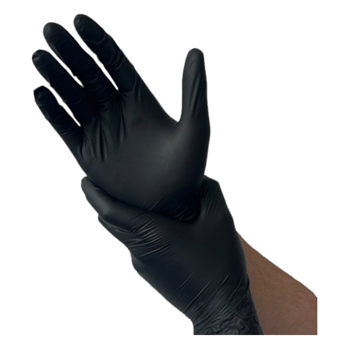 Kingfa Nitril-Handschuhe KINGFA, Schwarz 100 Stück